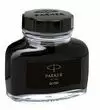 TINTEIRO, PARKER. TINTA NEGRA PERMANENTE, 2 ONZAS (57 ML.) TINTEIRO, PARKER. TINTA NEGRA PERMANENTE, 2 ONZAS (57 ML.)