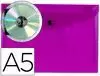 CARPETA BROCHE, LIDERPAPEL. A5, PP, LILA CARPETA BROCHE, LIDERPAPEL. A5, PP, LILA