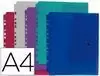 CARPETA DOSSIER MULTITALADRO CON BROCHE, BAUTONE. A4, POLIPROPILENO