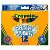 ROTULADORES, CRAYOLA. SUPER WASHABLE, 12 CORES, GROSOS ROTULADORES, CRAYOLA. SUPER WASHABLE, 12 CORES, GROSOS