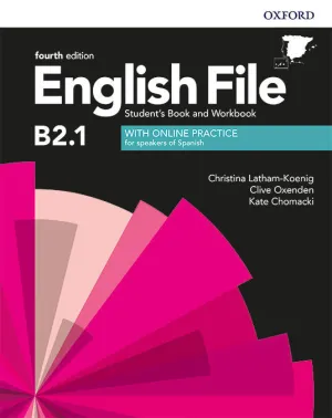ENGLISH FILE, B2.1. STUDENT´S BOOK AND WORKBOOK KEY WITH ONLINE PRACTICE