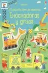 MI PEQUEÑO LIBRO DE PEGATINAS. EXCAVADORAS Y GRÚAS MI PEQUEÑO LIBRO DE PEGATINAS. EXCAVADORAS Y GRÚAS