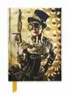 CADERNO DE NOTAS, FLAME. STEAMPUNK LADY (FOILED JOURNAL)