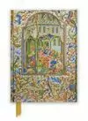 CADERNO DE NOTAS, FLAME. ILLUMINATED MANUSCRIPT MARRIAGE FEAST AT CANA (FOILED JOURNAL)