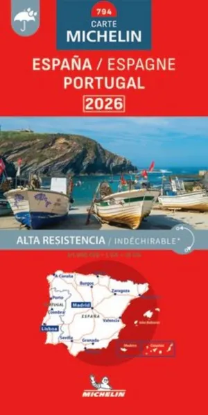 MAPA, 794. ESPAÑA - PORTUGAL, ALTA RESISTENCIA 2026