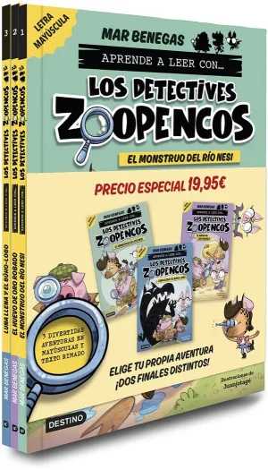 APRENDE A LEER CON...LOS DETECTIVES ZOOPENCOS, 1-3. ELIGE TU HISTORIA APRENDE A LEER CON...LOS DETECTIVES ZOOPENCOS, 1-3. ELIGE TU HISTORIA