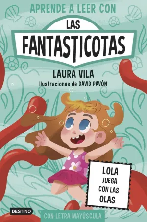 LOLA JUEGA CON LAS OLAS