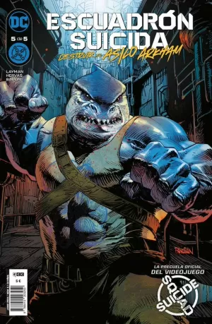 ESCUADRÓN SUICIDA: DESTRUIR EL ASILO ARKHAM, 5 DE 5