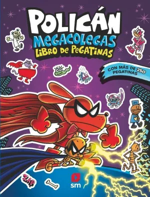 POLICÁN MEGACOLEGAS. LIBRO DE PEGATINAS