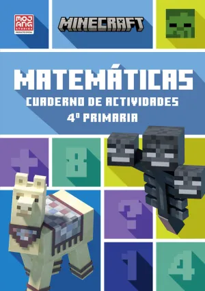 MINECRAFT OFICIAL. MATEMÁTICAS, CUADERNO DE ACTIVIDADES 4º PRIMARIA