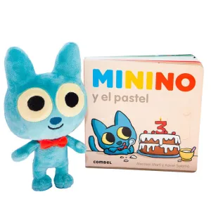 MININO Y EL PASTEL  (LIBRO + BONECO)