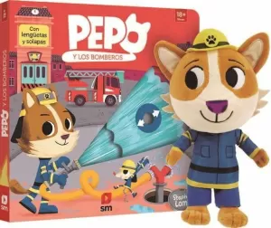 PEPO Y LOS BOMBEROS   (LIBRO + BONECO)