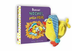 BUENAS NOCHES, POLLO PEPE  (LIBRO + BONECO)