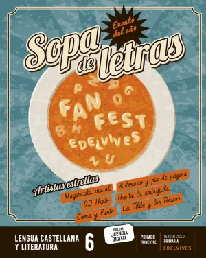 LENGUA CASTELLANA Y LITERATURA 6. PROYECTO: FANFEST, SOPA DE LETRAS. TRIMESTRES