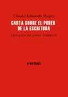 CARTA SOBRE EL PODER DE LA ESCRITURA