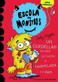 UN GUEDELLÁN AO QUE LLE GUSTA A MARMELADA E O PAN