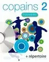 COPAINS NOUVEAU 2. PACK (CAHIER D'ACTIVITÉS + RÉPERTOIRE + MULTI-ROM)