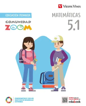 MATEMATICAS 5. COMUNIDAD ZOOM (TRIMESTRAL + ACT BIENV + KIT)