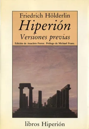 HIPERIÓN. VERSIONES PREVIAS