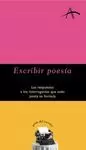 ESCRIBIR POESÍA