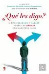¿QUÉ LES DIGO?