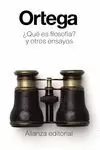 ¿QUÉ ES FILOSOFÍA? Y OTROS ENSAYOS