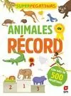 SUPERPEGATINAS. ANIMALES DE RECORD