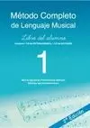 MÉTODO COMPLETO DE LENGUAJE MUSICAL, 1 NIVEL. LIBRO DE ALUMNO