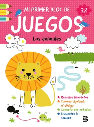 MI PRIMER BLOC DE JUEGOS. LOS ANIMALES
