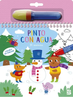 PINTO CON AGUA - EL INVIERNO