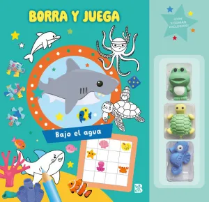 BORRA Y JUEGA. BAJO EL AGUA