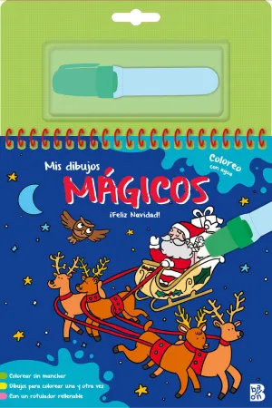 COLOREO CON AGUA - ¡FELIZ NAVIDAD!