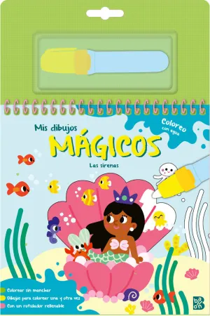 COLOREO CON AGUA - LAS SIRENAS