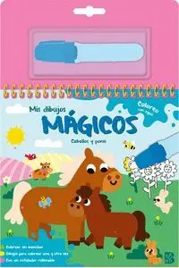 COLOREO CON AGUA - CABALLOS Y PONIS