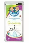 MINI ABREMENTE. ABREMENTE PARA ESCRIBIR Y BORRAR - CURSIVA