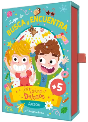 BARALLA, AUZOU. BUSCA Y ENCUENTRA EN EL REINO DELCAOS. JUEGO DE CARTAS