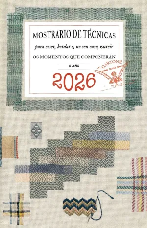 AXENDA, 2026 . MOSTRARIO DE TÉCNICAS PARA COSER, BORDAR E, NO SEU CASO, ZURCIR OS